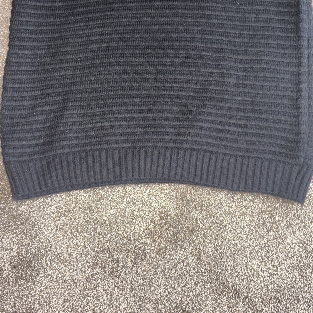 NWB Jessica Simpson ribbed black sweater dress small - Picture 4 of 7